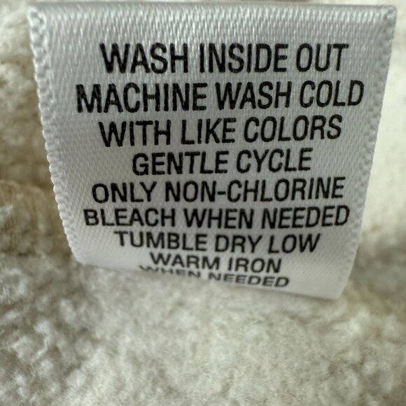 Breckenridge Bird Monarch Butterfly Floral Vtg Sweatshirt Small Tan Applique - Picture 9 of 9